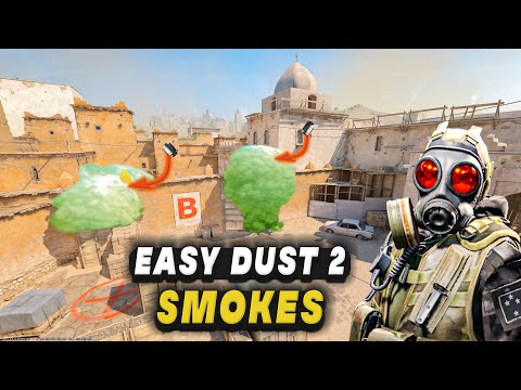 Top Dust 2 Smokes in CS2 (2025 Update) | Win More Rounds!
