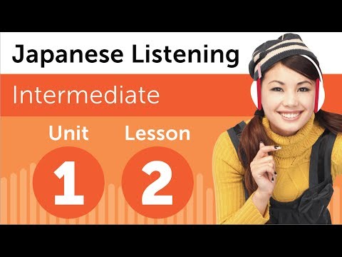 Japanese Listening Comprehension At a Japanese Bookstore