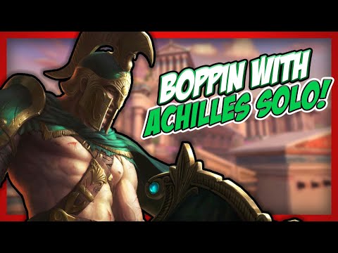 THROWING EXECUTES LEFT AND RIGHT! - Smite Ranked Season 8 Achillies solo
