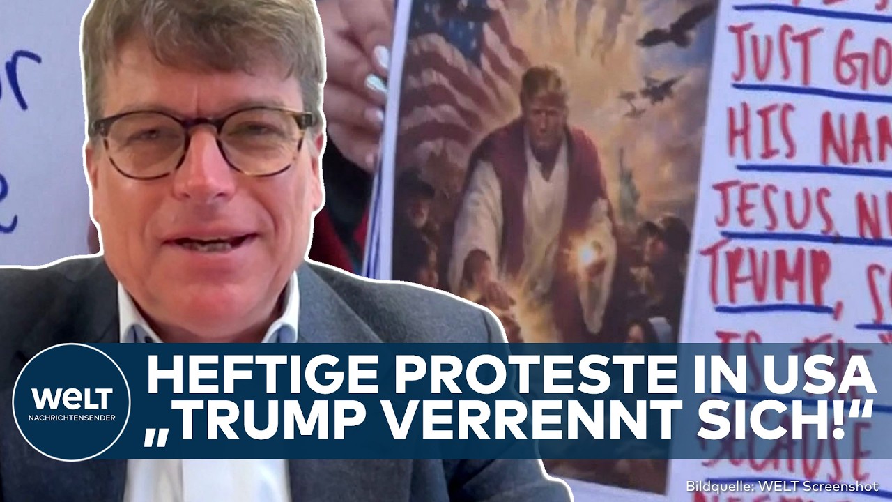 USA: Heftige Proteste gegen Trump! Deutliche Warnung! Eskapaden drohen üblen Schaden anzurichten
