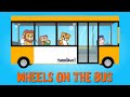 WHEELS ON THE BUS LYRIC VIDEO YummiBerri Kids Songs And More