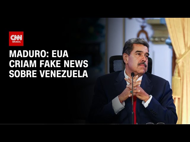 Maduro acusa EUA de compartilharem notícias falsas sobre a Venezuela | CNN NOVO DIA