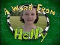 Arthur A Word From Holly Holland