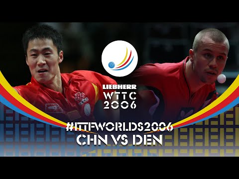 Wang Liqin vs Michael Maze | 2006 World Table Tennis Championships