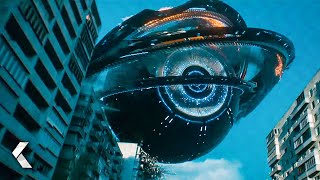 Alien Ship Crashes on Earth! Scene - ATTRACTION (2