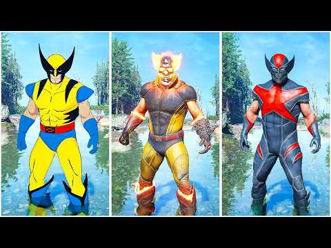 Marvel's Wolverine - All Wolverine Suits & Claws Showcase
