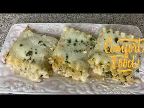 Cajun Chicken And Shrimp Alfredo Lasagna Rolls