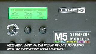 Video thumbnail for Line 6 M5 Stompbox - In Depth Review @ PMT by PMTVUK