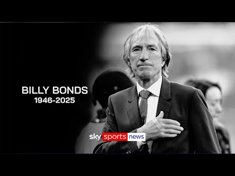 West Ham legend Billy Bonds MBE has passed away at the age of 79