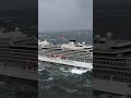 Wild videos show cruise ship chaos as rough seas prompt an evacuation