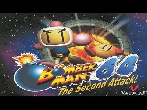(N64) BomberMan 64 - The Second Attack - Walkthrough Part 1 - Intro & Alcatraz (100%)