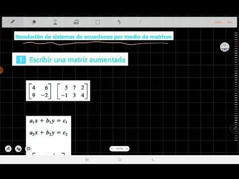 Sistemas de ecuaciones por matrices 1