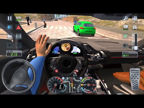 RACING CARS PRIVATE DRIVER 🤑👱‍♀️ City Car Driving Games Android iOS - Taxi Sim 2020 Gameplay