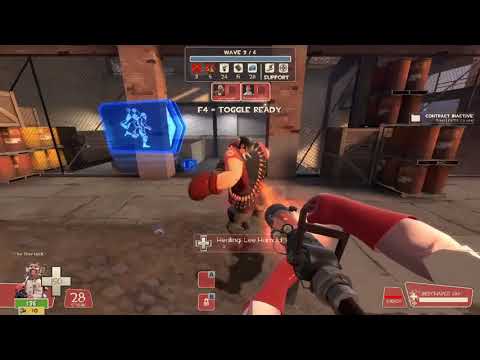 [TF2 MvM] 2 Man Big Apple Barricade Medic PoV