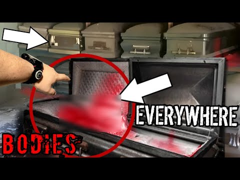 HUMAN REMAINS & OPEN CASKETS FOUND AT ABANDONED CEMETERY