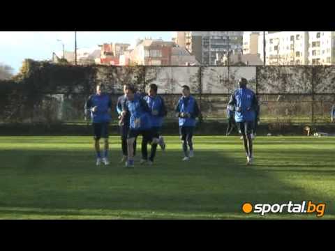 Dembele with a goal from difficult position