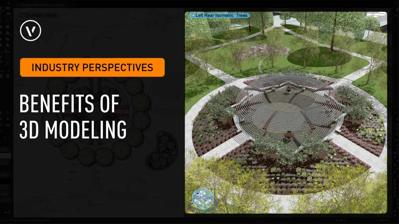 Benefits of 3D Modeling in Vectorworks Landmark