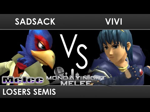 MNM 323 - SadSack (Falco) VS ViVi (Marth) - Losers Semis - SSBM Melee