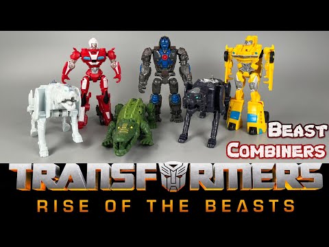$60.00 of MEH | Rise of the Beasts, Beast Combiners 2-Packs: Optimus Primal, Bumblebee &Arcee