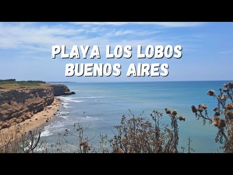 Playa Los Lobos | Una playa tranquila con acantilados cerca de Mar del Plata