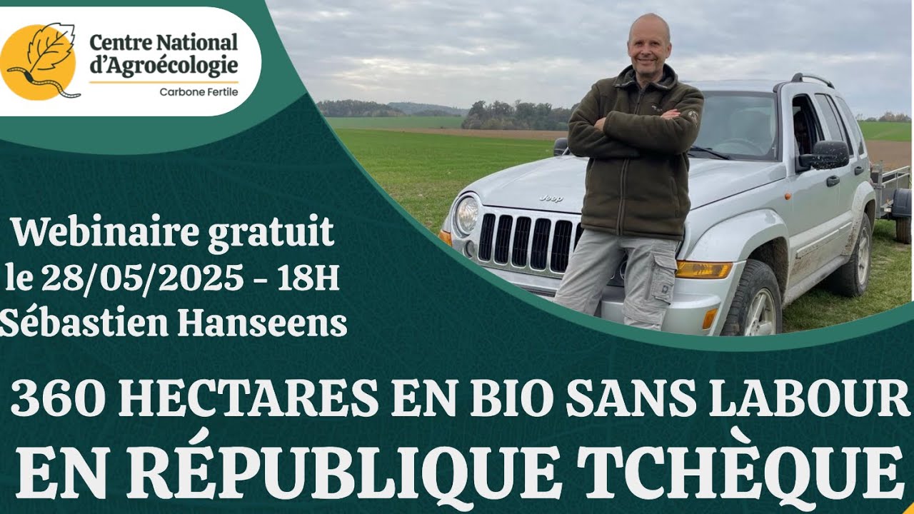 360 HECTARES EN BIO SANS LABOUR EN RÉPUBLIQUE TCHÈQUE, Sébastien HANSSENS - CNA
