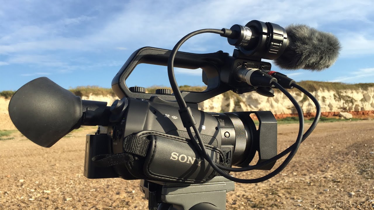 YouTube video - SONY ECM-MS2 mikrofon 2 x XLR Stereo
