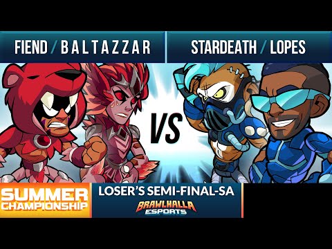 Fiend & B A L T A Z Z A R vs Stardeath & Lopes - Loser's Semi-Final - Summer Championship 2020 - 2v2