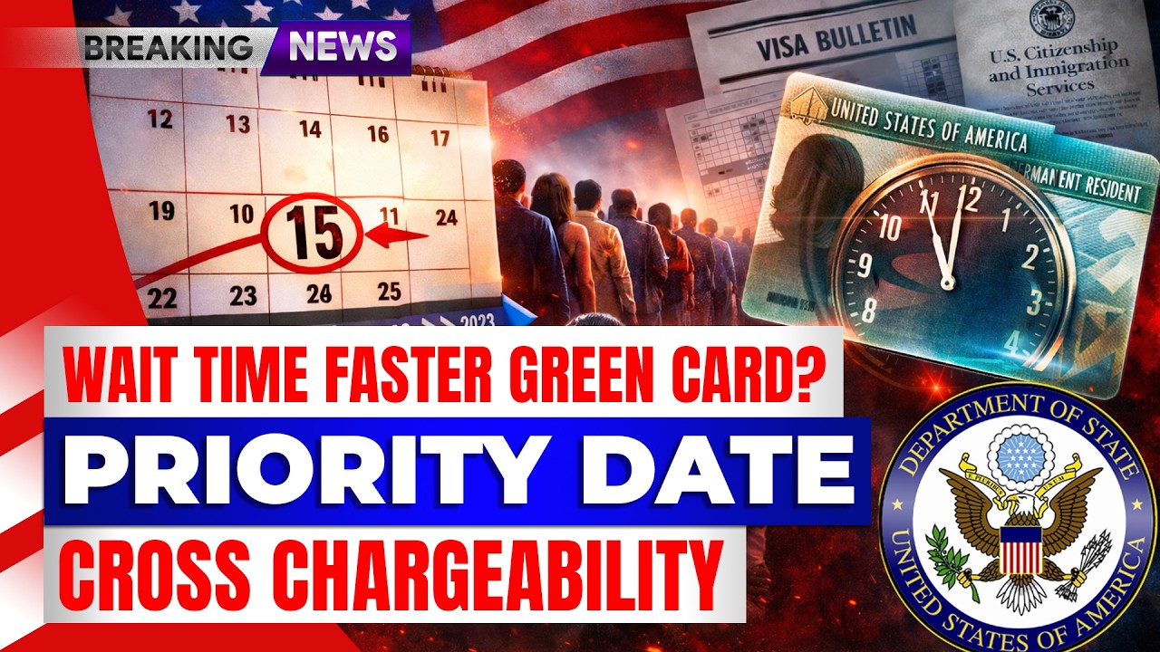 Green Card Timeline: Priority Date & Cross Chargeability Guide | USCIS News