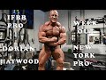 IFBB Pro Dorian Haywood Legs Week Out From The New York Pro.