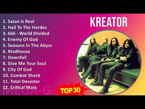 K r e a t o r MIX Hits Playlist ~ 1980s Music ~ Top Heavy Metal, Speed Thrash Metal, Industrial ...