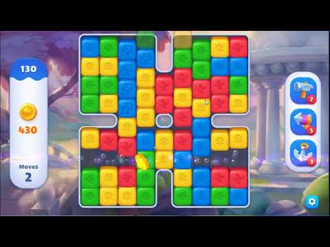 Fishdom Blast Level 130 - NO BOOSTERS GAMEPLAY 🐠 | SKILLGAMING ✔️