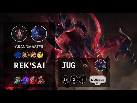 Rek'Sai Jungle vs Kha'Zix - EUW Grandmaster Patch 11.7