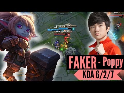 WHEN FAKER PLAYS TOP - Poppy vs Jayce