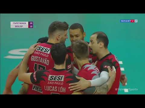 Superliga 2018/19 - 4ªs de final (jogo 2) - Vôlei UM/Itapetininga x SESI-SP - 28.3.2019