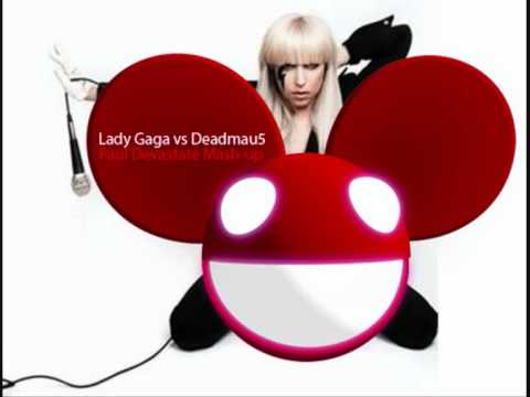 Lady Gaga vs Deadmau5 - Poker Ghosts n Stuff Face! (Paul Devastate Mash-up)