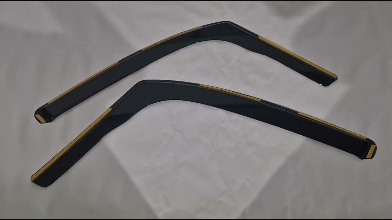 Вставные ветровики Niken Luxury (2 шт) Video 1