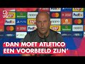 'OPSTOOTJE met SIMEONE is een VOETNOOT' | Feyenoord-trainer SLOT gaat niet RAAR doen tegen collega