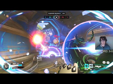21K DMG! Zarya DOMINATE IN RANKED - HARBLEU ZARYA GAMEPLAY SEASON 18