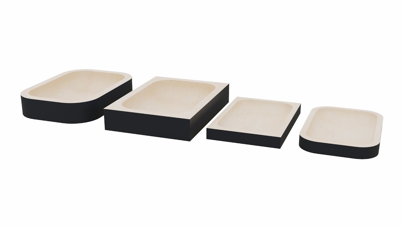 Skatepark Bowl Collection 3D Model