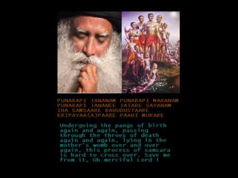 Sadhguru Chants - Yogaratova bhogaratova full ||Bhaja govindam