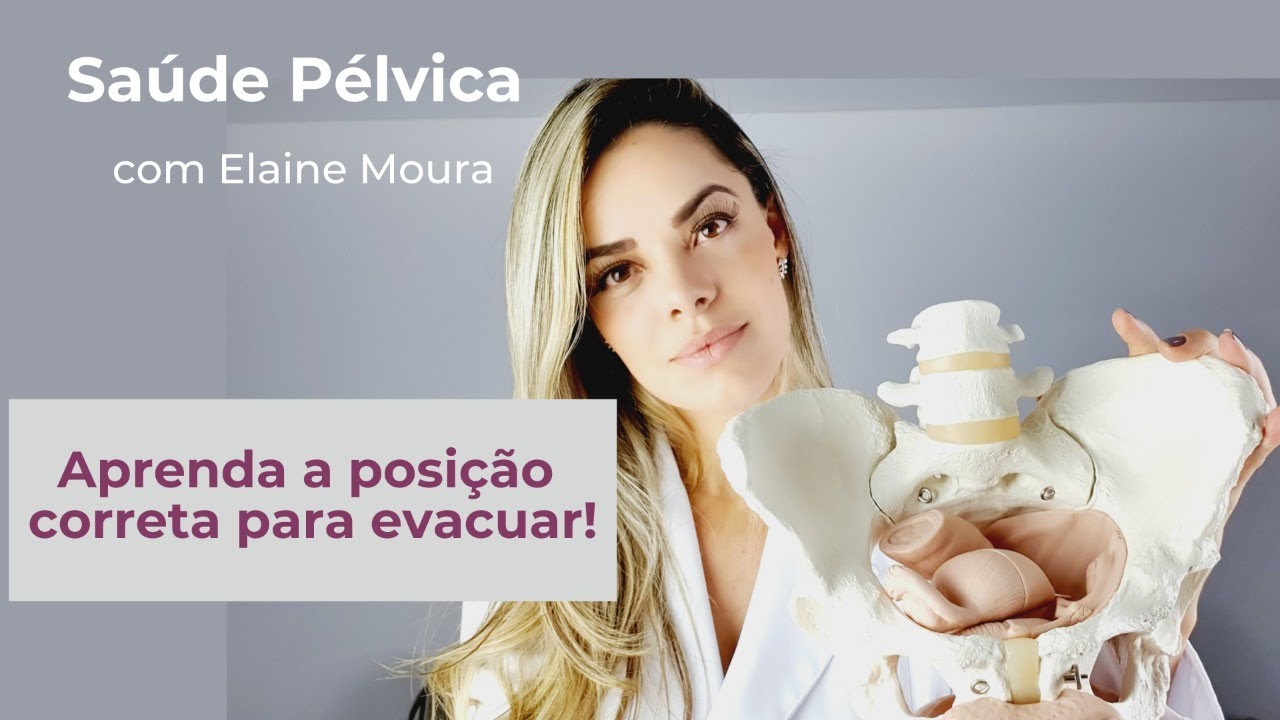 Posição correta para evacuar!