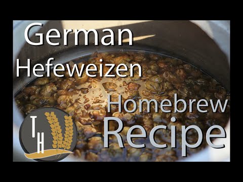German Hefeweizen All Grain Homebrew