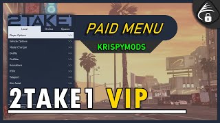 2Take1 VIP | PAID GTA V Mod Menu | TONS OF OPTIONS! | BUY ON KM! | Cool UI | Easy to follow tutorial