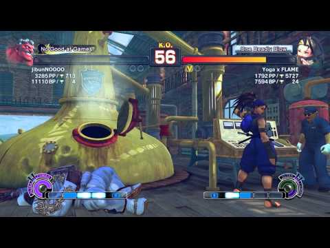 jibunNOOOO(HA) vs Yoga x FLAME(IB) SSF4 AE PC