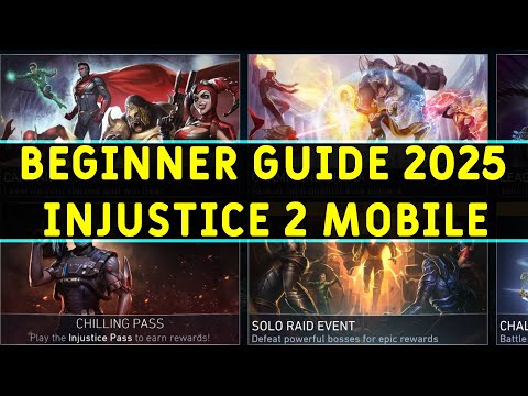 2025 Beginner Guide Injustice 2 Mobile