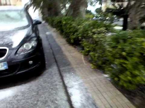 Nevicata storica a Gioiosa Marea (ME) - 31/12/2014