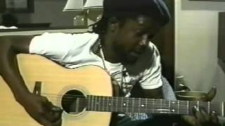 Peter Tosh - Rare Acoustic &quot;Creation&quot; and Interview about Bob Marley