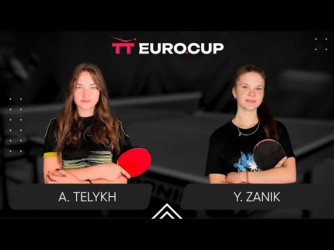 18:50 Anastasiia Telykh - Yulianna Zanik 22.10.2023 TT Euro.Cup Ukraine  Master. TABLE 4