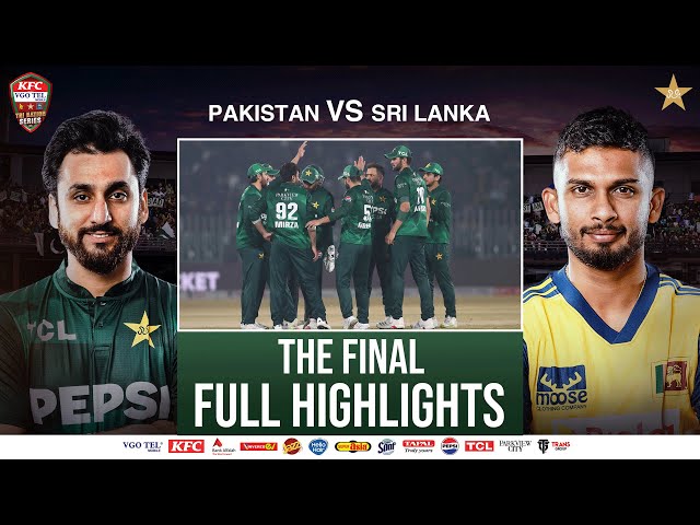 Full Highlights | Pakistan vs Sri Lanka | The Final | Tri Nation Series | PCB | M2T1U Full Highlights | Pakistan vs Sri Lanka | The Final | Tri Nation Series | PCB | M2T1U
