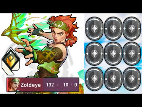 #1 Radiant Skye VS 9 Iron Players! - (132 KILL GAME)